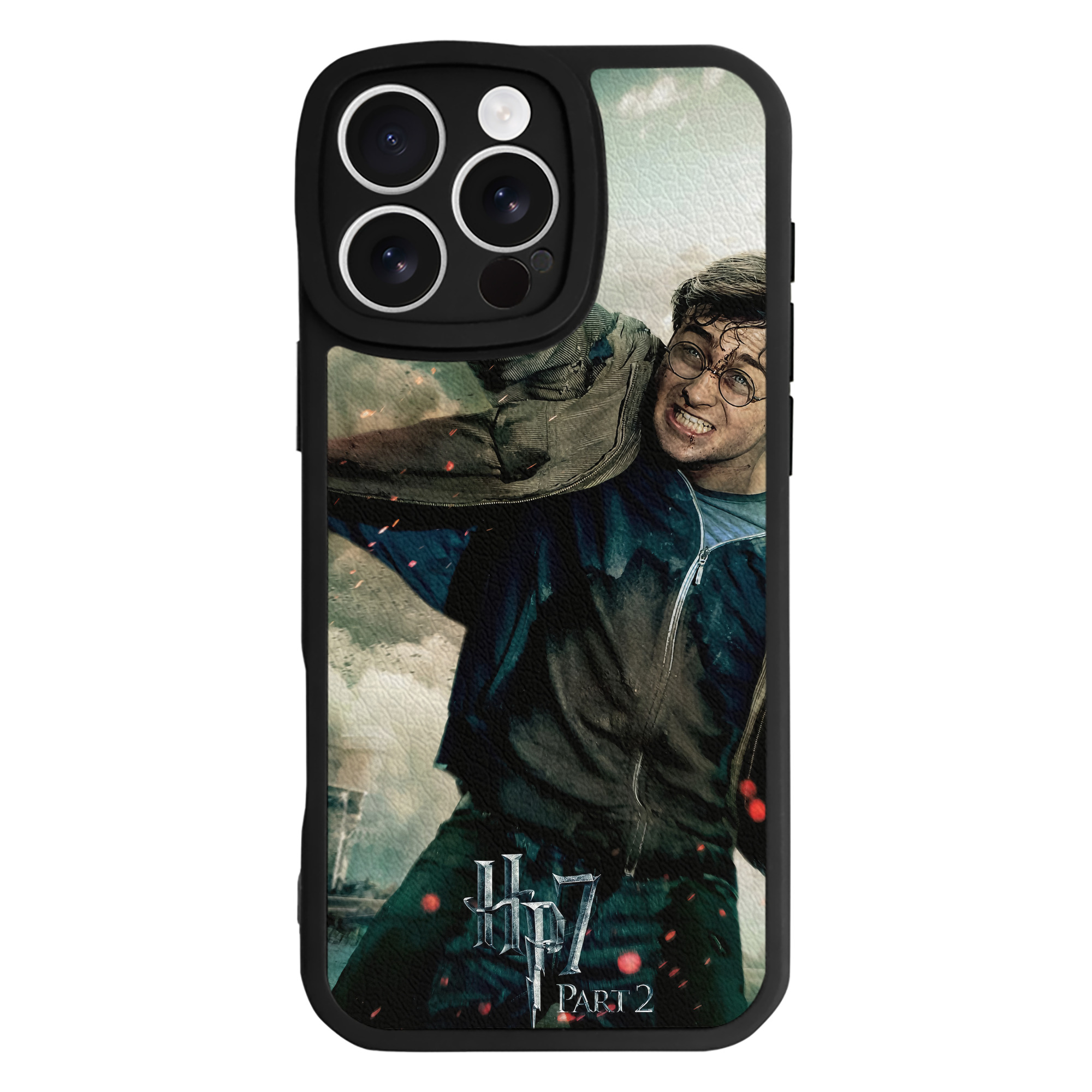 （画像用） Harry Potter ハリー・ポッターシリーズ 【iPhone 16シリーズ対応】シリコンスマホケース（レザー調） 材質：シリコン
